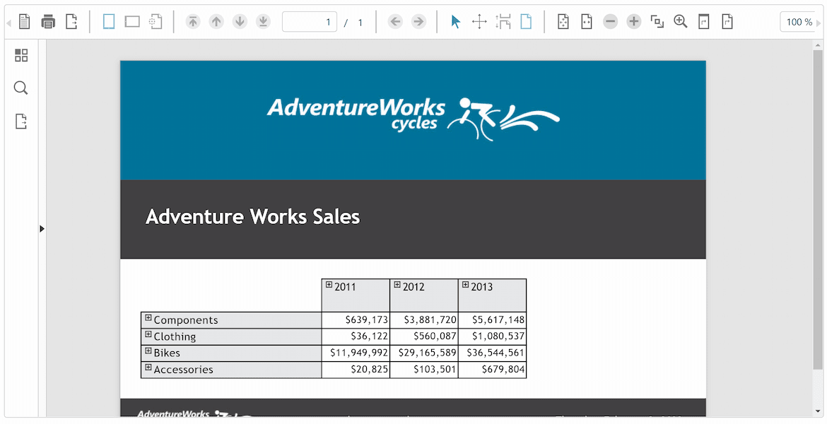 ASP.NET MVC Reporting