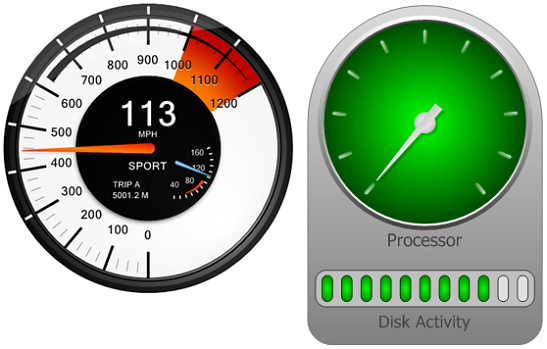 WinForms Composite Gauges