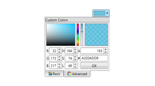 WPF Colors Editor