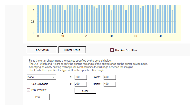 WinForms Chart Printing