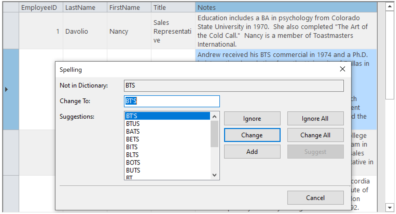 Batch Spell-Checking