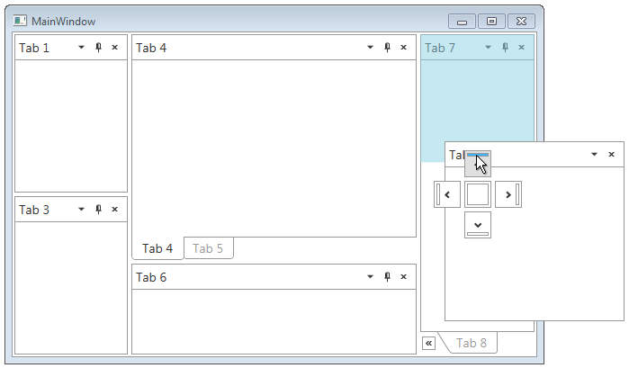 WPF DockControl Float Window