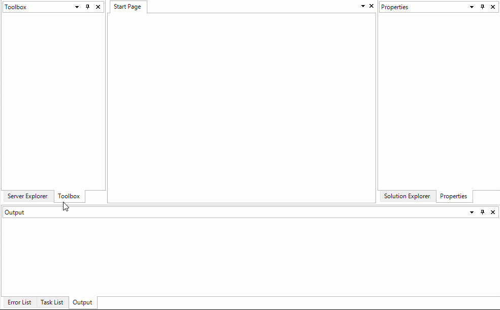 WinForms Docking Panels