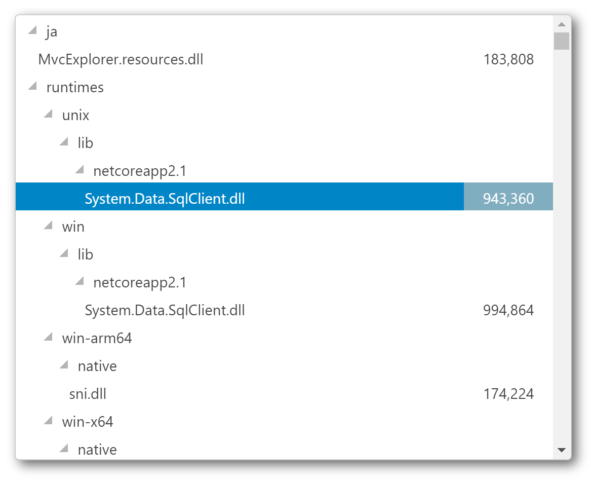 ASP.NET MVC TreeGrid