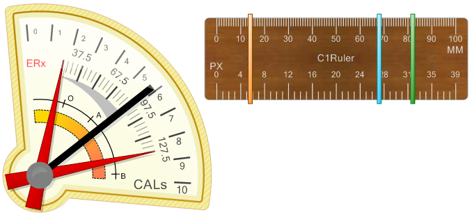 WinForms Gauge Pointers