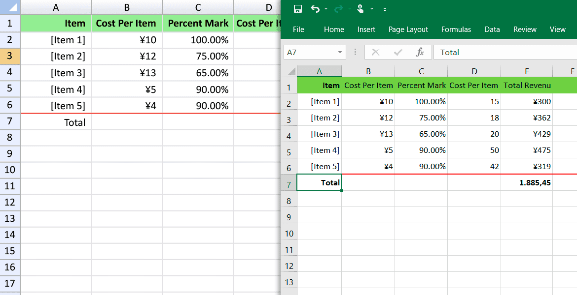 WPF FlexSheet Export Data