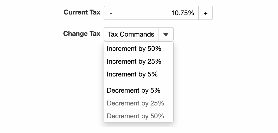 Menu Commands for JavaScript Applications