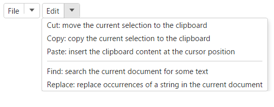 ASP.NET MVC Menu Control