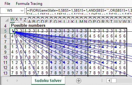 WinForms Spreadsheet Formula Tracing and Auditing