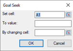 Spread.NET v16 Goal Seek Dialog and Method