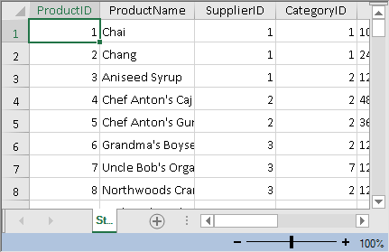 WinForms Spreadsheet Status Bar