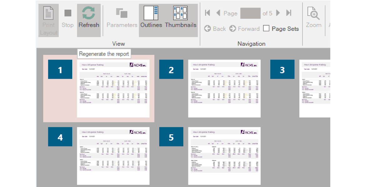 .NET Report Viewer Refresh