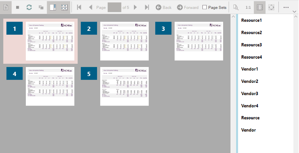 .NET Document Viewer Thumbnails