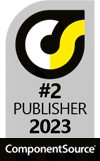 ComponentSource #2 Publisher 2022 Award