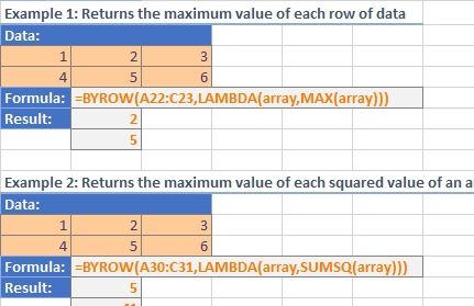 WinForms Spreadsheet LAMBDA Helper Functions